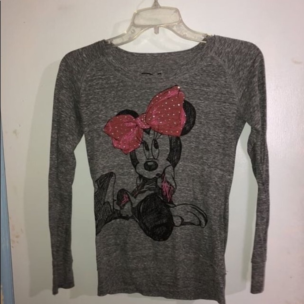 Long sleeve Minnie Mouse shirt